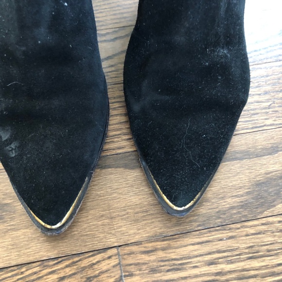 Marc Fisher Suede Ankle Boots - Picture 2 of 8